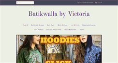 Desktop Screenshot of batikwalla.com